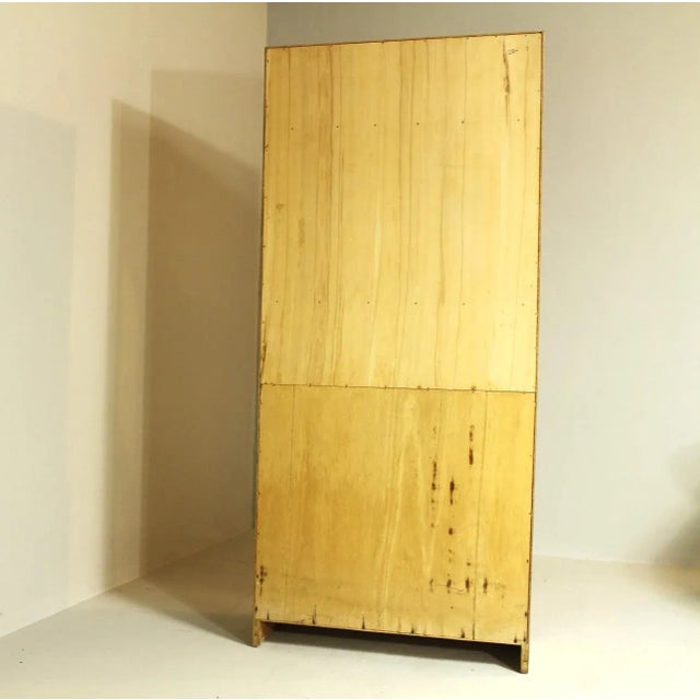 Vintage Bookcase in Beech, 1970s For Sale - Image 5 of 7