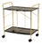 Vintage Foldable Serving Cart in Metal, Italy, 1980s For Sale - Image 9 of 9