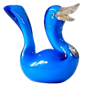 Italian Glass Duck from Mazzega, 1970s