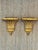 1960s Vintage Hollywood Regency Wall Brackets For Sale - Image 5 of 7