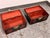 Design Plus Gallery presents a Pair of Vintage Korean Wedding Boxes/Dowry Chests. This decorative pair showcases black...