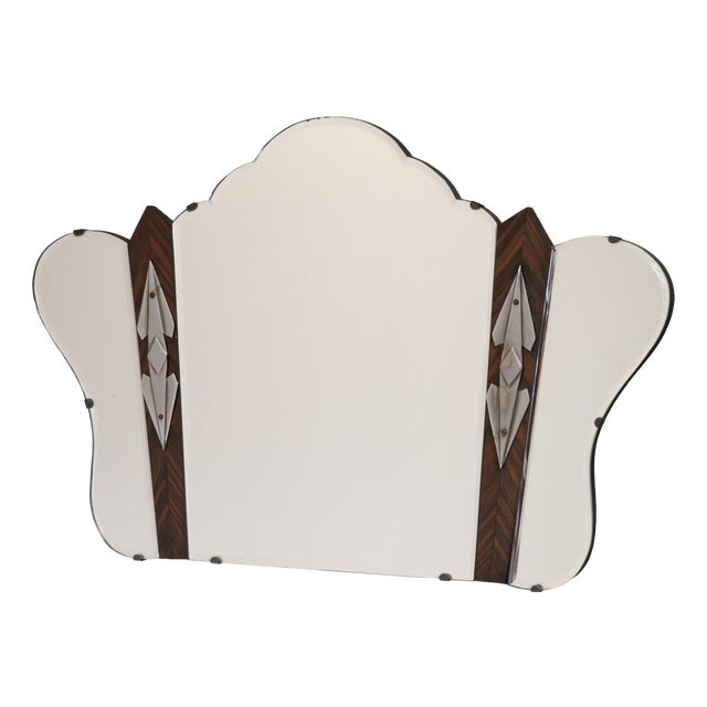 Vintage Art Deco Mirror, 1920s For Sale