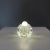 Vintage Glass Cube Table Lamp For Sale - Image 6 of 12