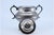 Silver Sugar Bowl with Guilloche Diamond Engravings For Sale - Image 9 of 11