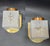 Art Deco Vintage Art Deco Light Old Lamp Wall Sconces Fixture Brass & Star Frosted Cube Glass Shade Lamp Ship Light - a Pair For Sale - Image 3 of 5