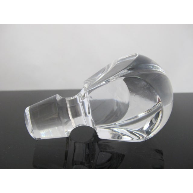 Mid 20th Century Shannon Designs of Ireland Irish Crystal Spirits Liquor 10" Decanter For Sale - Image 5 of 9