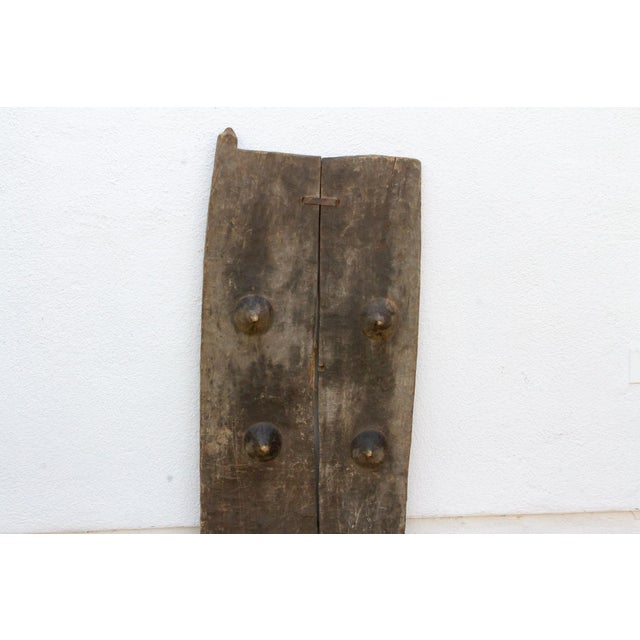African Ancient African Fertility Granary Door For Sale - Image 3 of 6
