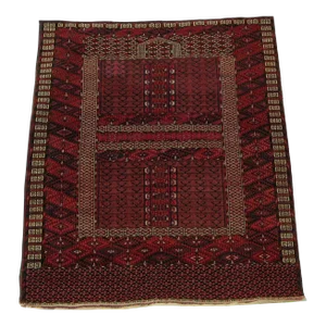1900s Antique Saryk Rug