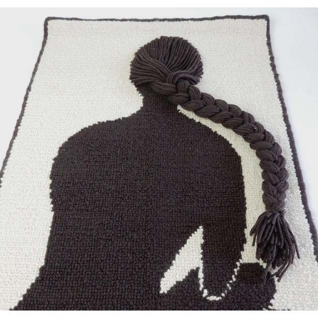 1960s Brazilian Textile Art Tapestry signed Leao For Sale - Image 4 of 9