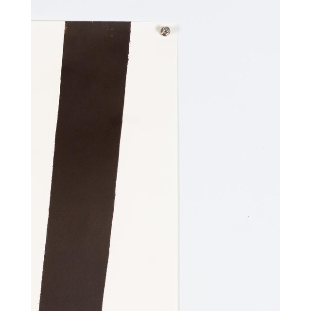Paper Olympia Munich Olympics Lithograph Poster by Pierre Soulages, 1972 For Sale - Image 7 of 9