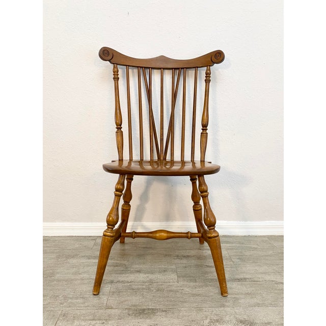 Antique Stuart Temple Carleton Collection Windsor FanBack Dining