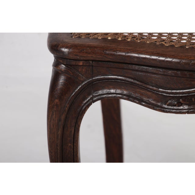 Antique Baroque Rococo Chairs in Oak, 1890, Set of 8 For Sale - Image 9 of 18