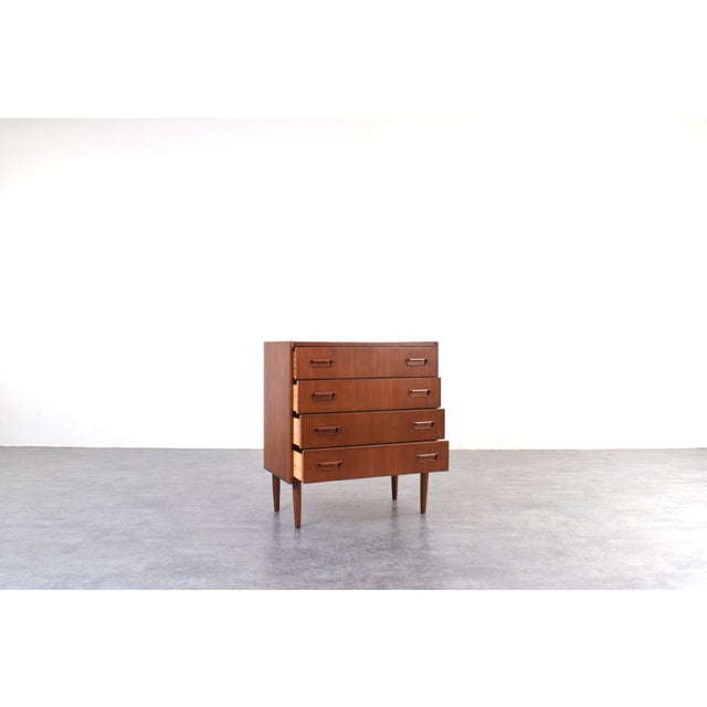 Mid-Century Modern Danish Teak Chest of Drawers, 1960s For Sale - Image 4 of 16
