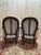 Louis XVI Style Bergère Armchairs, Set of 2 For Sale - Image 6 of 9