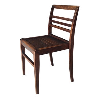 Reconstruction Dining Chair attributed to Rene Gabriel, France, 1940s For Sale