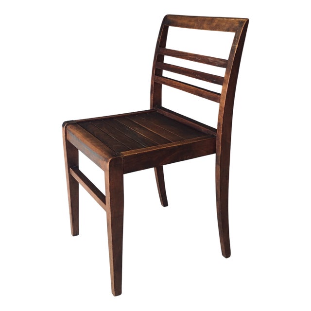 Reconstruction Dining Chair attributed to Rene Gabriel, France, 1940s For Sale