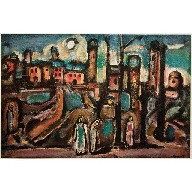 1950s After Georges Rouault, First Edition Period Lithograph "The Humane Landscape" For Sale In Dallas - Image 6 of 8