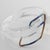 Transparent Lucite Plexiglass Bangle Bracelet with Anodized Aluminum Belt Buckle For Sale In Atlanta - Image 6 of 15