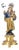 Religious Artist, Saint Joseph of the Boots, 18th Century, Gilded & Painted Wood For Sale