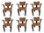 Mid-Century “Thonet” Ebony Wood Arm Chairs From the ‘60’s - Set of 6 For Sale In Palm Springs - Image 6 of 6