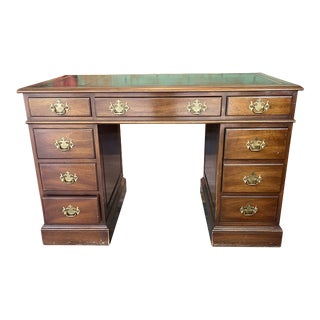 Mid 20th Century Kittinger Mahogany A367 Desk For Sale