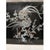 Exotic Vintage Asian Mother Of Pearl Inlay Lacquer Wall Hanging Panel Peacock Phoenix Bird 15" x 11" Black lacquered panel...