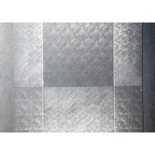 Marcase, Abstraction, 1981, Chalk on Paper For Sale - Image 4 of 10