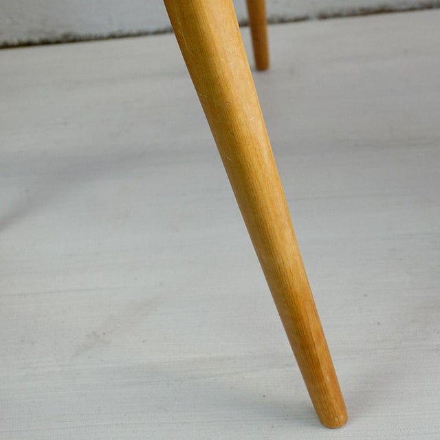 Mid-Century Austrian Beech Dining Chairs attributed to Anna Lülja Praun, 1950s, Set of 2 For Sale - Image 11 of 13