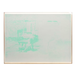 Andy Warhol "Electric Chair" Screenprint, 1971 For Sale