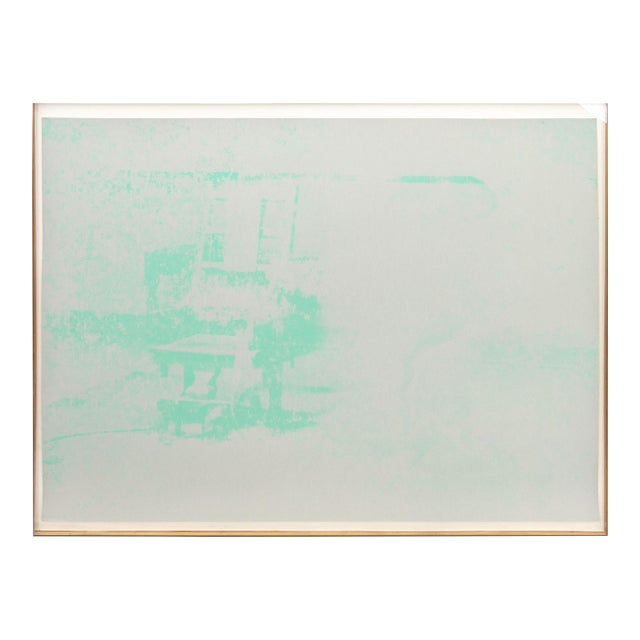 Andy Warhol "Electric Chair" Screenprint, 1971 For Sale