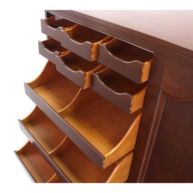 Mid-Century Modern Mid Century Modern Widdicomb Sliding Door Chest of Drawers For Sale - Image 3 of 11