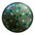 Vintage Enameled Brass Bowlhandcrafted in India For Sale
