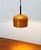 Vintage German Space Age Yellow Orange Pendant Lamp by Arnold Berges for Staff, 1970s For Sale - Image 12 of 18
