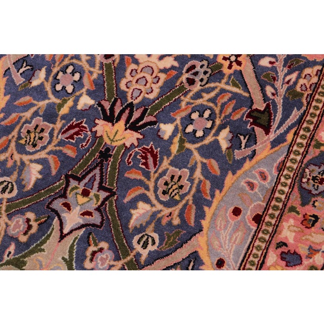 Designed with mesmerizing intricacy and gorgeous color palette, this hand-knotted masterpiece demonstrates the beauty and...