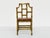 China Chairs in Rattan and Leather from Vivai Del Sud, Italy, 1973, Set of 4 For Sale - Image 6 of 10