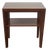 Greenwich Bedside Table, Medium Walnut For Sale