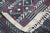 1950s Modern Moroccan Hand Knotted Wool Rug, 5'9"x7'6" For Sale In New York - Image 6 of 6