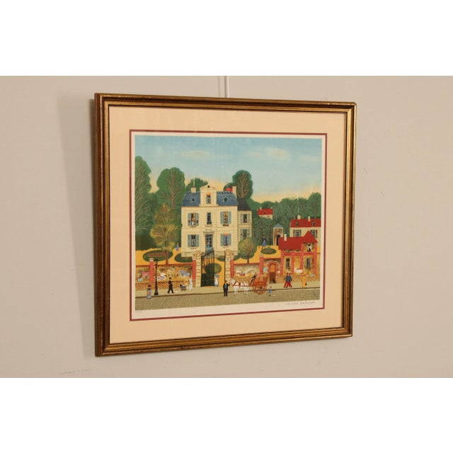 Michel Delacroix 'Bonjour Mr. Rousseau' Framed Limited Edition Print For Sale - Image 4 of 12