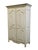 French Country Ethan Allen Country French Collection Off White 50" Armoire W. Hand Painted Accents 26-5215 For Sale - Image 3 of 13