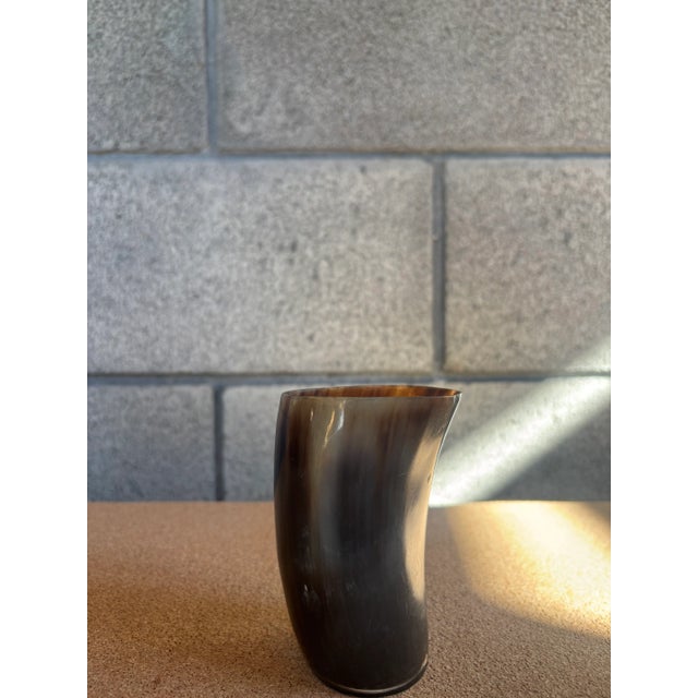 Set of 7 Collection of Horn Cups For Sale - Image 4 of 9