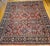 Antique Mahal Sultanabad Rug, Hand-Knotted Wool, Geometric Pattern, 11x13, Red & Navy For Sale - Image 10 of 10