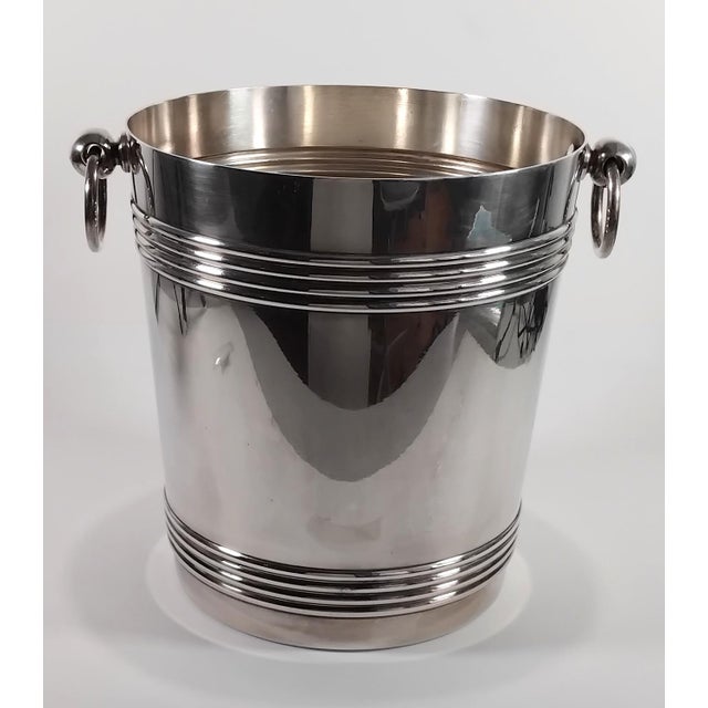 Christofle 1950s Two Christofle-Gallia Champagne Cooler For Sale - Image 4 of 13
