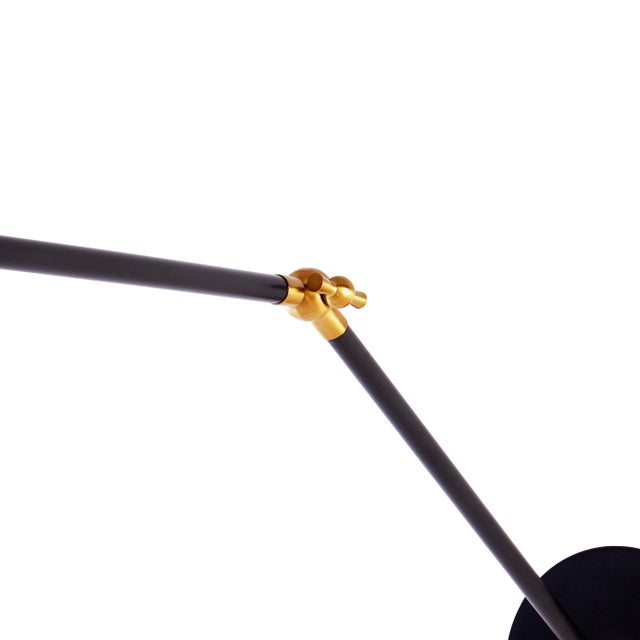 Modern Ripple Articulating Sconce For Sale - Image 3 of 4