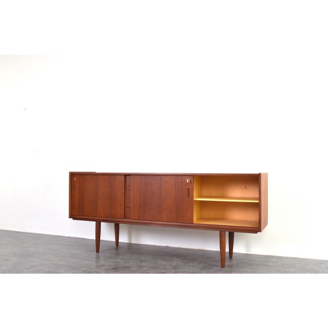 Mid-Century Danish Teak Sideboard, 1960s For Sale - Image 10 of 16