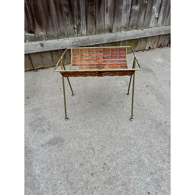 Mid-Century Modern Vintage Tony Paul "Interlace" Catch-All Side Table For Sale - Image 3 of 5