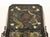 Chinese Set of Three Chinese Export Five-Clawed Dragon and Phoenix Motif Black Lacquered Stools For Sale - Image 3 of 7