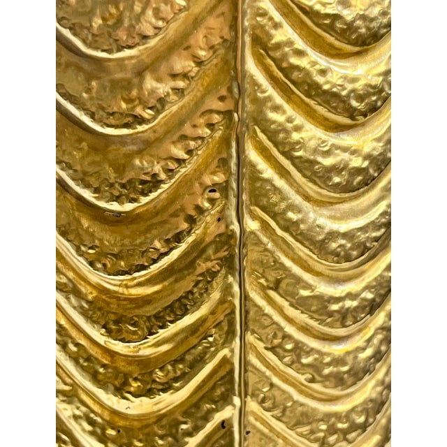 English Hollywood Regency Brass Umbrella Stand in the Style of Ralph Lauren For Sale - Image 12 of 16
