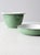 Mid-Century Swedish Green Enamelware Bowl Set For Sale - Image 6 of 13