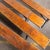 Vintage French Pitch Pine Bench, 1950s For Sale - Image 10 of 11