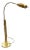 Vintage German Hollywood Regency Model Exe Floor Lamp in Brass by Florian Schulz, 1970s For Sale